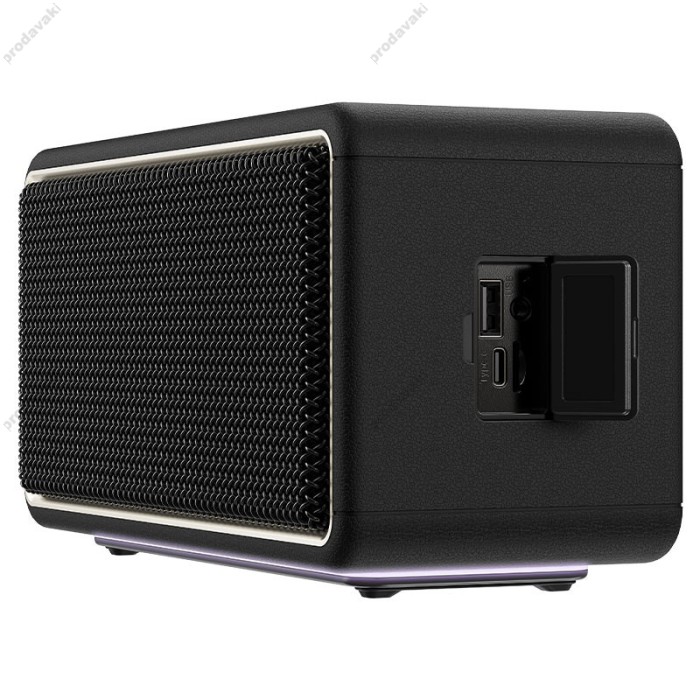Портативна колонка Bluetooth ACEFAST K3 Ultra portable wireless speaker BT5.4 USBTF/AUX TWS 120W Black